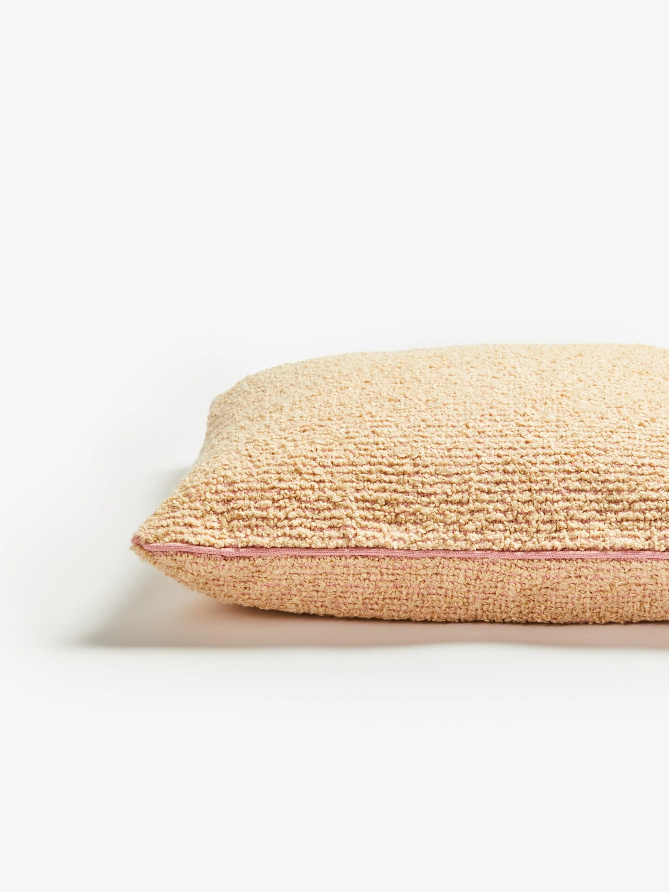 Cloud Pink Boucle Cushion - Image 7