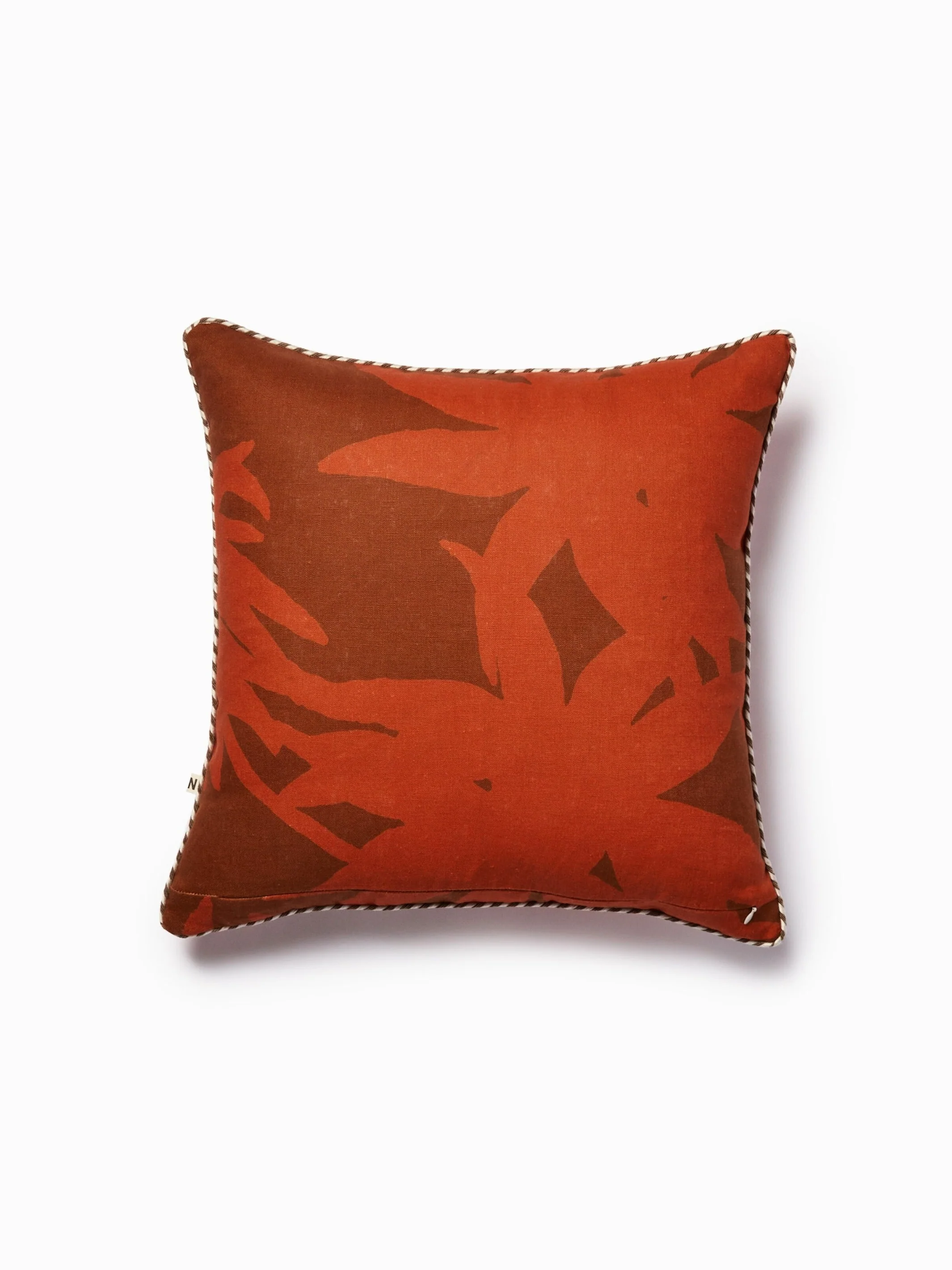 Fleur Orange Cushion - Image 3