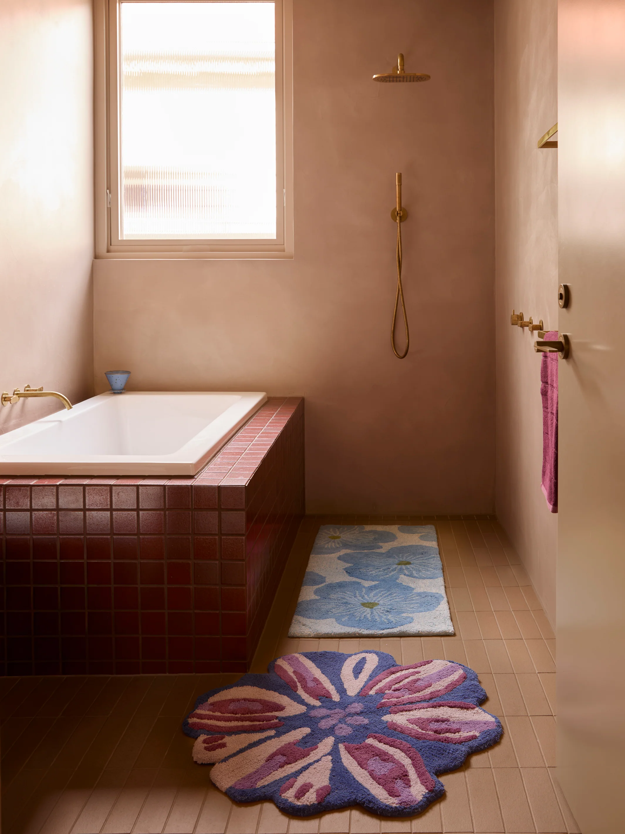 Meadow Blue Bath Mat - Image 3