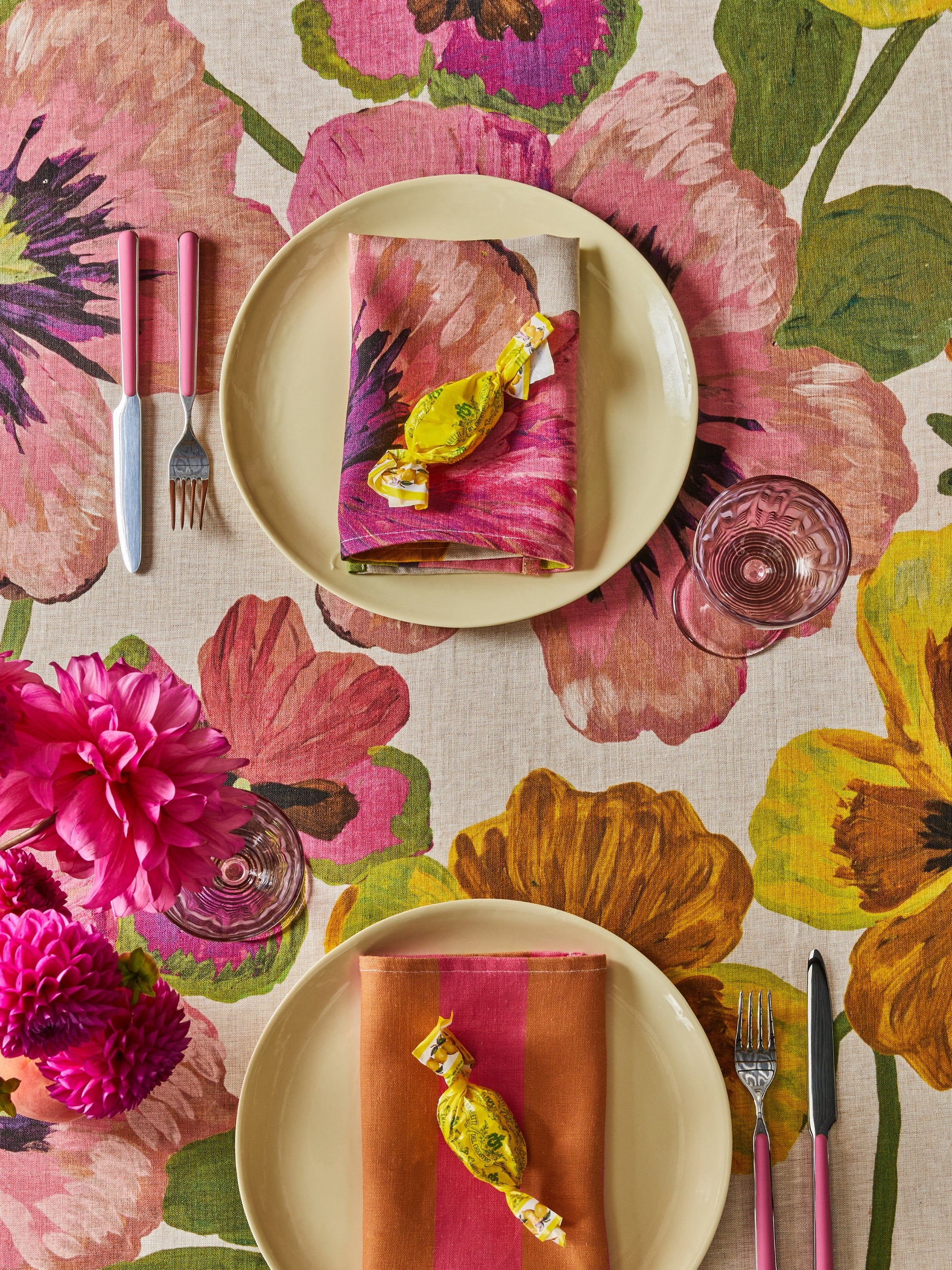 Pansies Multi Napkins - Image 4