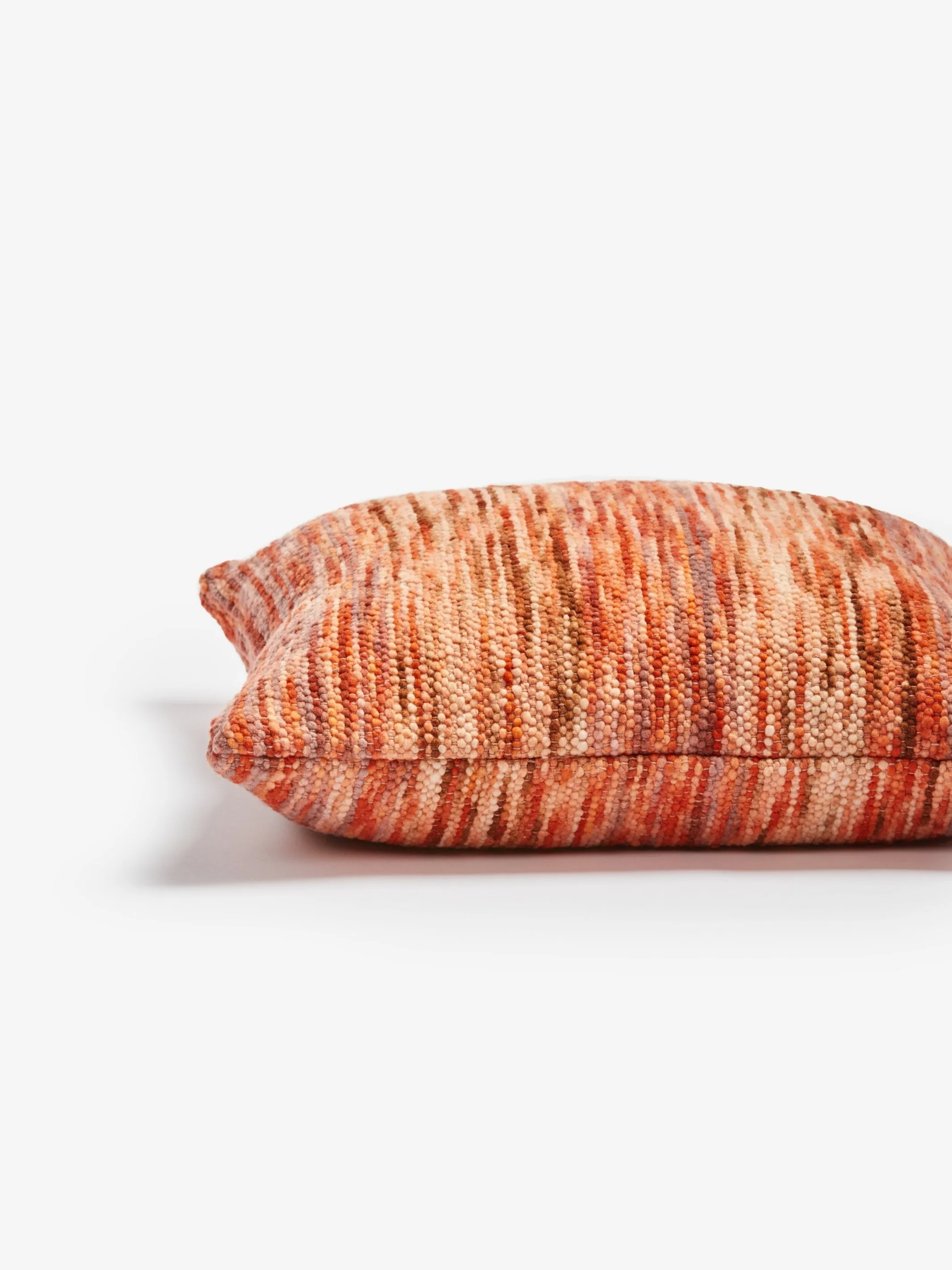 Wool Marle Orange Cushion - Image 5